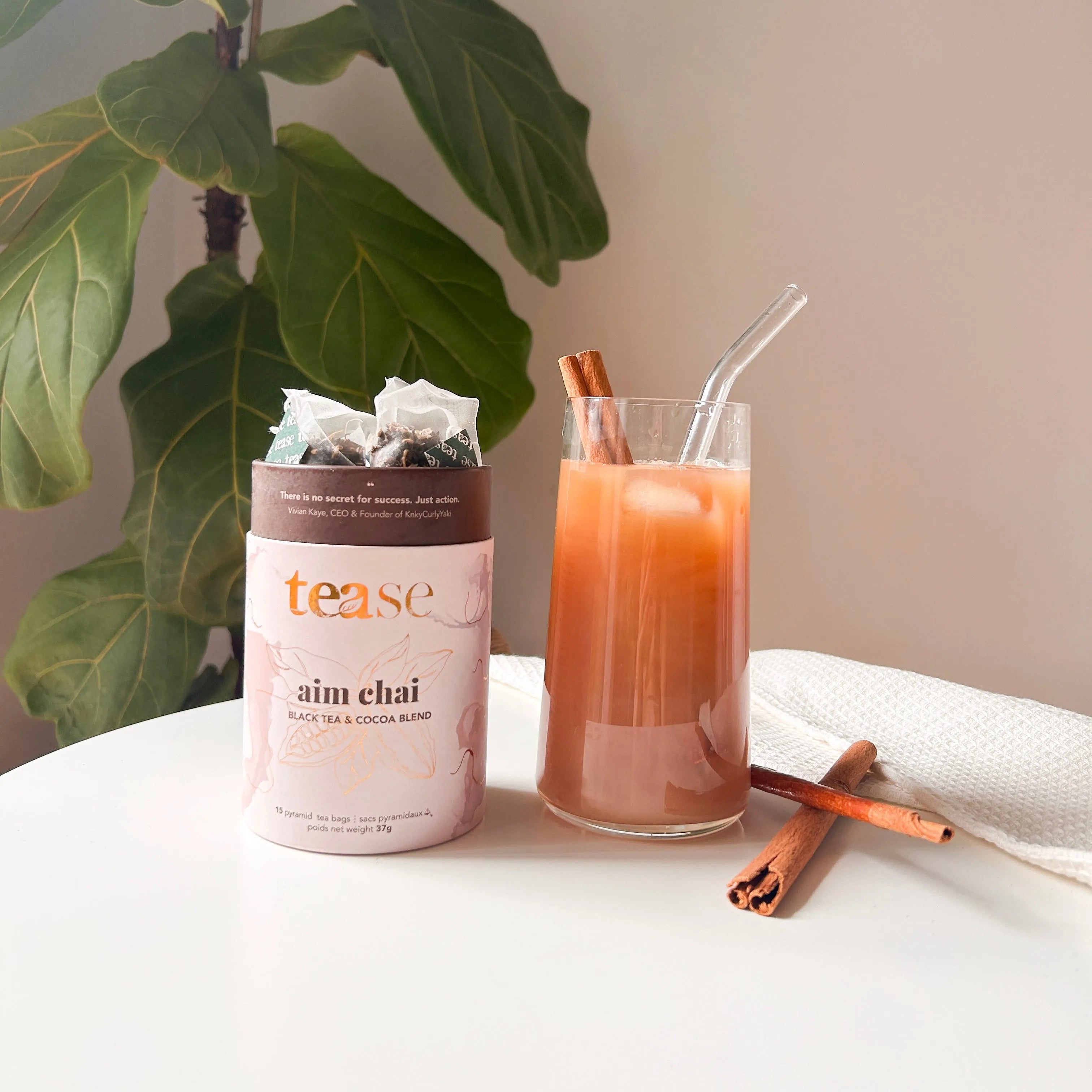  Aim Chai Tease - Tea Inspired Wellness & Beauty Natural Tea Blend art-noise.myshopify.com aim-chai