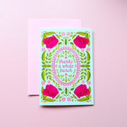 Thanks A Whole Bunch | Mini Greeting Card