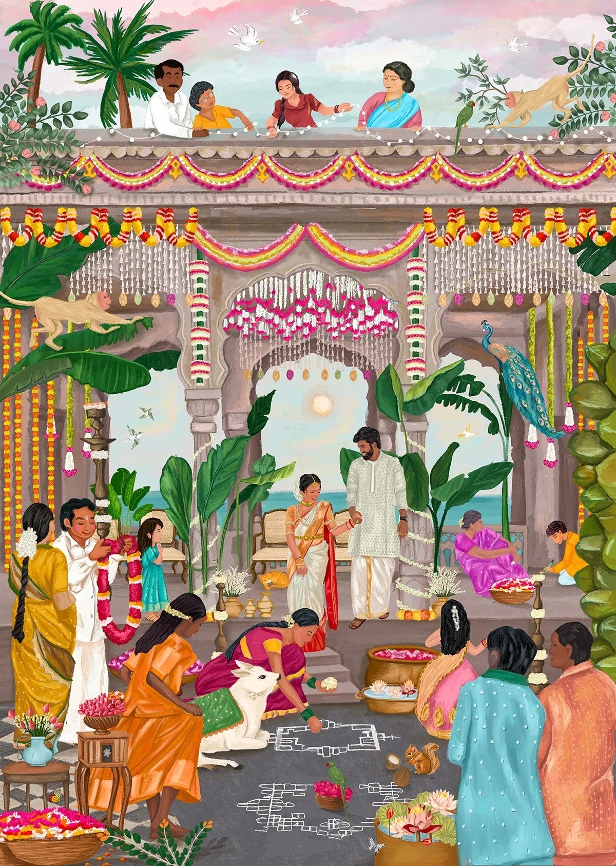 South Indian Wedding | 1,000 pcs Good Fortune Puzzle Co jigsaw puzzle art-noise.myshopify.com south-indian-wedding-1-000-pcs South Indian Wedding | 1,000 pcs Good Fortune Puzzle Co jigsaw puzzle art-noise.myshopify.com south-indian-wedding-1-000-pcs