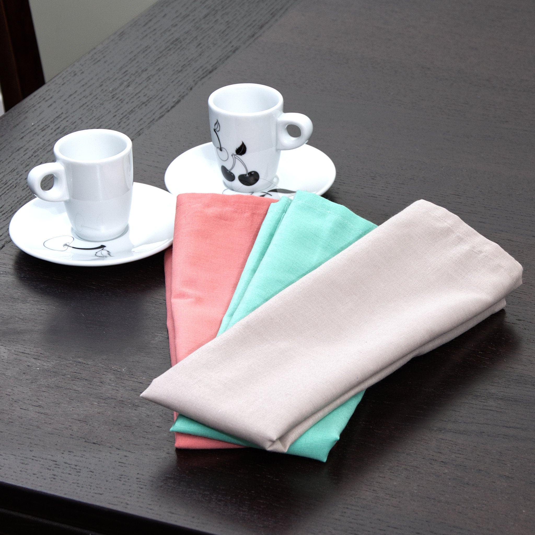 Breezy Pastels. Ultra Fine Cotton Towels-Set/3