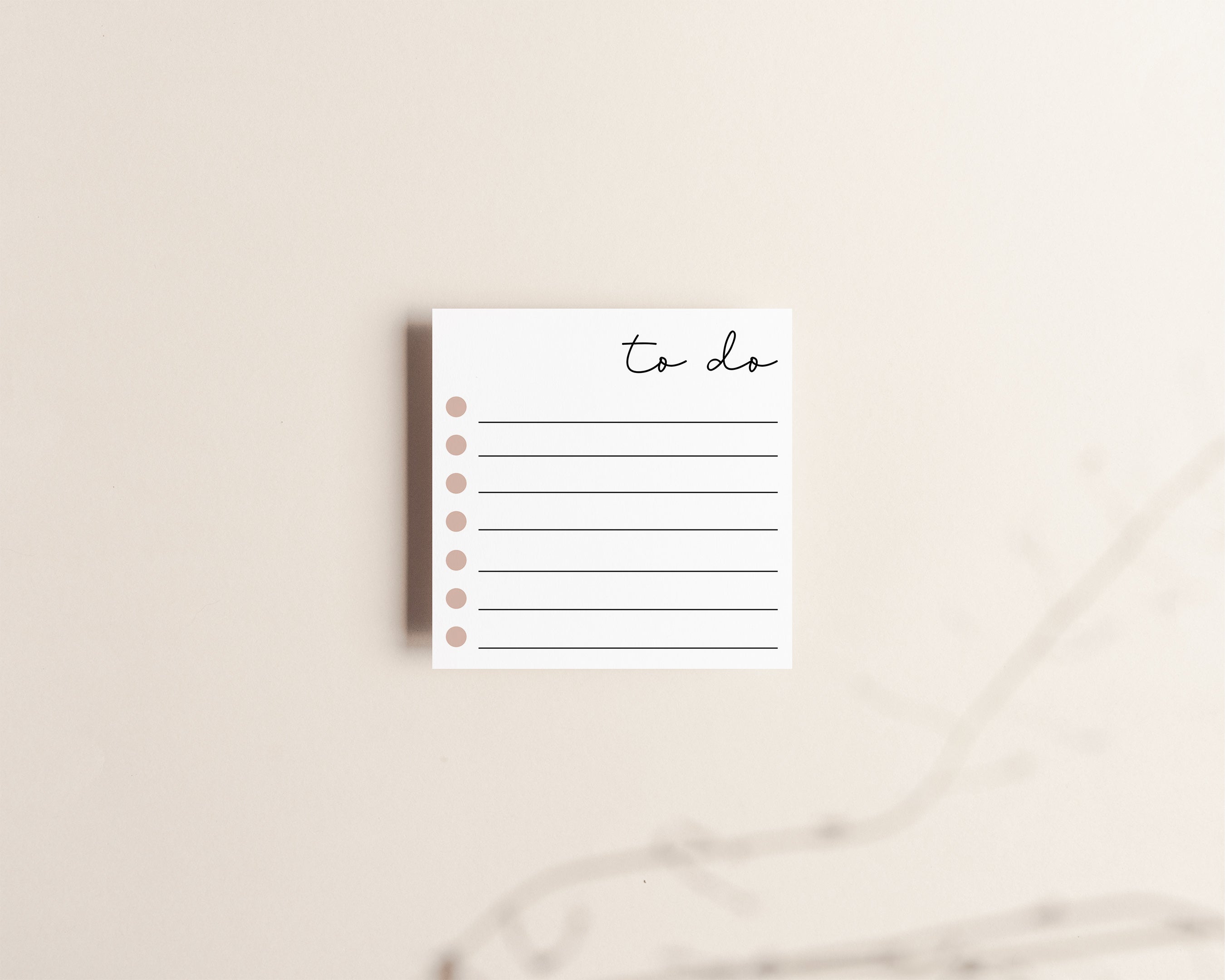 To Do Sticky Notes