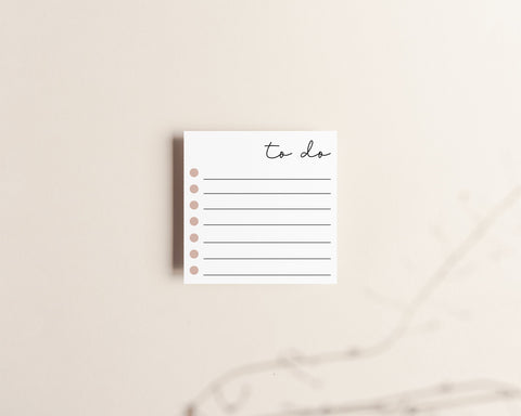 To Do Sticky Notes