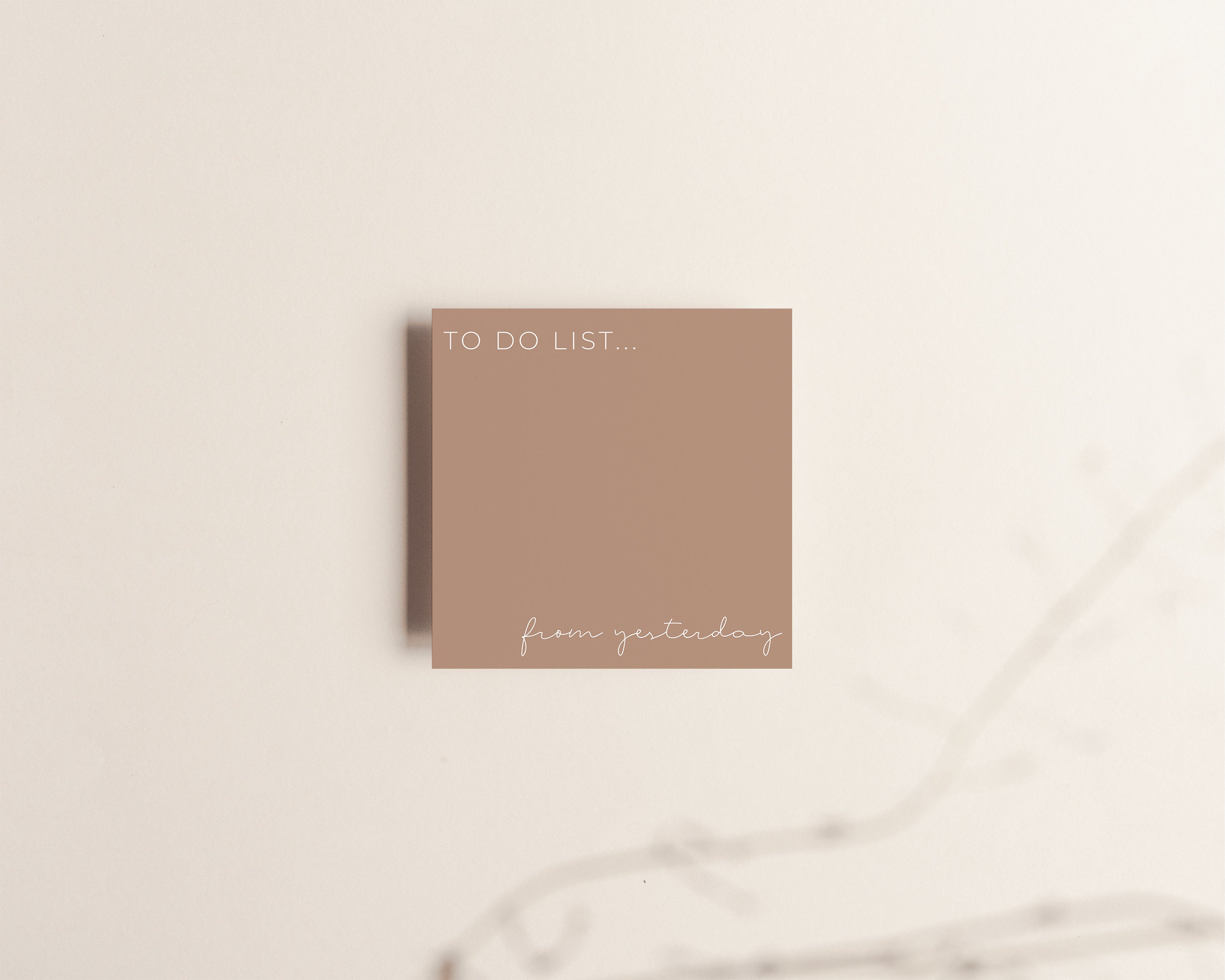 To Do List from Yesterday Sticky Notes Creativien Paper Goods art-noise.myshopify.com to-do-list-from-yesterday-sticky-notes