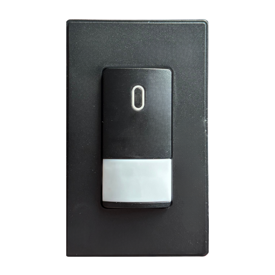 BysonX Automotion – Elegant Motion Sensor Light Switch with Timer (120V, PIR, Neutral Required)
