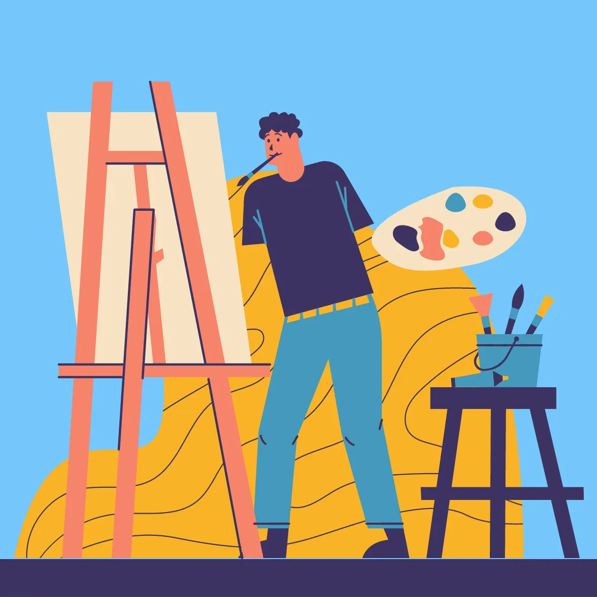 Jack Richeson - 140# Cold Pressed Watercolour Block - 18x24" - Art Noise Jack Richeson - 140# Cold Pressed Watercolour Block - 18x24" Jack Richeson Paper Pads art-noise.myshopify.com jack-richeson-140-cold-pressed-watercolour-block-18x24