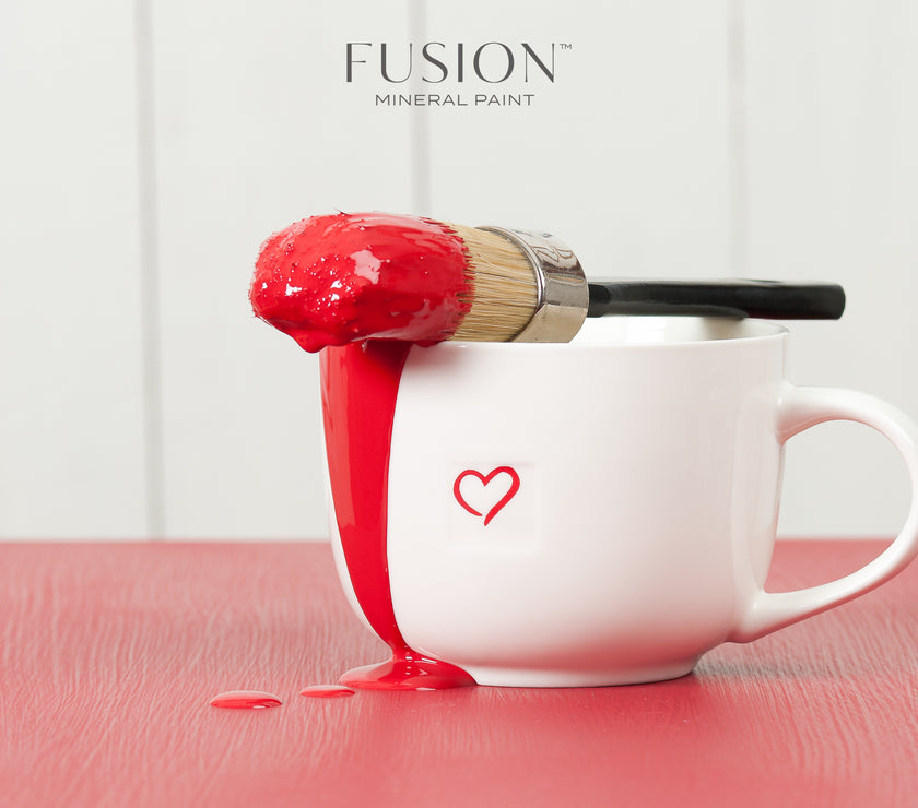 Fusion Mineral Paint Fort York Red