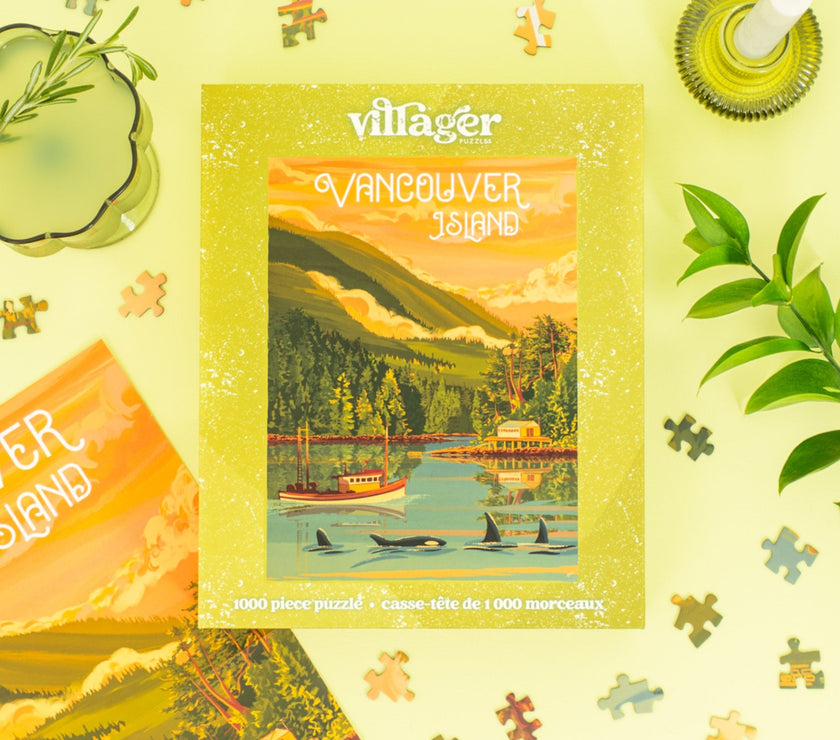Vancouver Island | 1000-Piece Puzzle for Adults | Designed in Canada by Capri Sadler