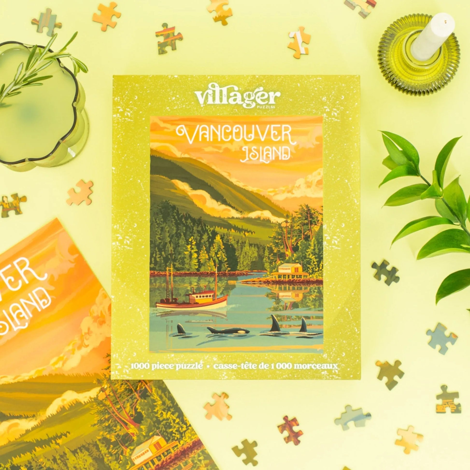  Vancouver Island | 1000-Piece Puzzle for Adults | Designed in Canada by Capri Sadler Villager Puzzles Puzzle art-noise.myshopify.com vancouver-island-1000-piece-puzzle-for-adults-designed-in-canada-by-capri-sadler