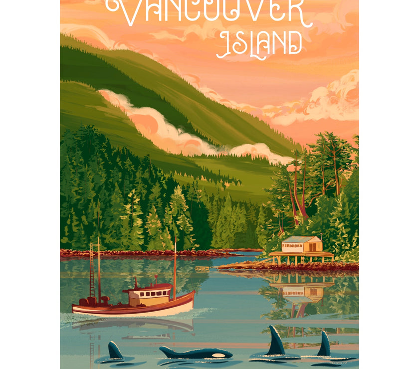 Vancouver Island | 1000-Piece Puzzle for Adults | Designed in Canada by Capri Sadler