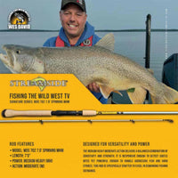 🍁Streamside Fishing The Wild West, Wes David Signature Series Fishing Rods
