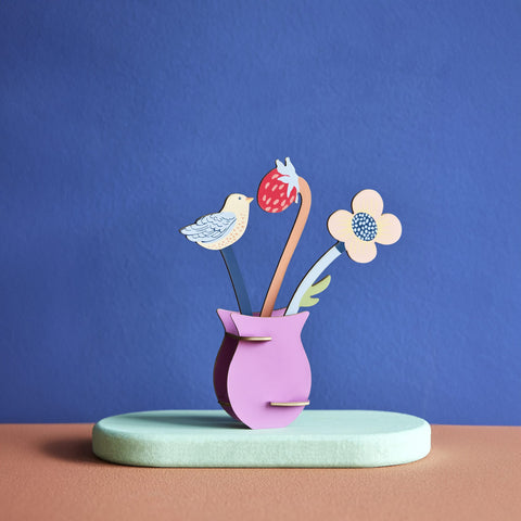 William Morris Flowers Nüline Distribution Cardboard Cutouts art-noise.myshopify.com william-morris-flowers