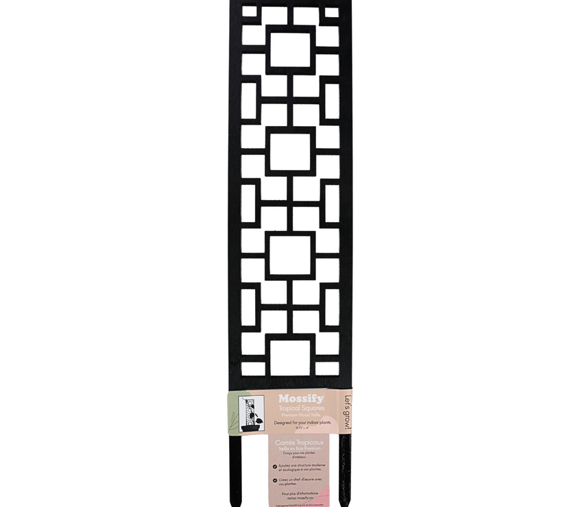 Tropical Squares Wooden Trellis
