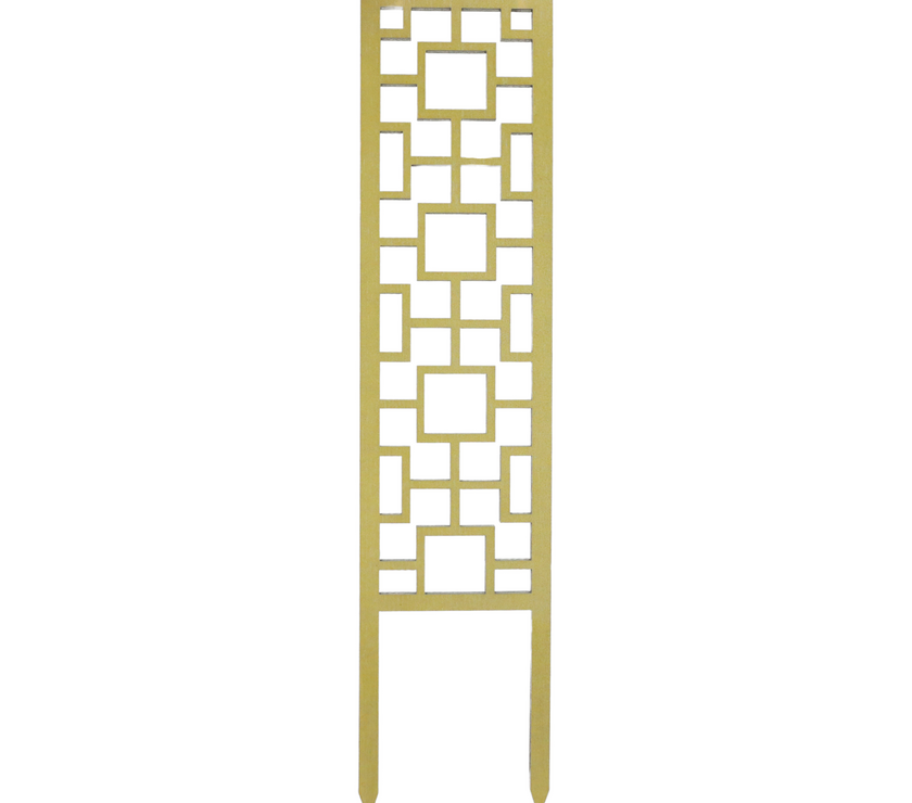 Tropical Squares Wooden Trellis