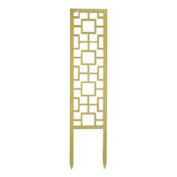 Tropical Squares Wooden Trellis