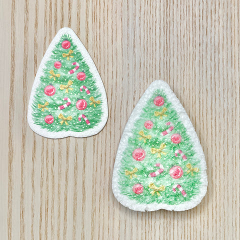 Christmas Tree Pop Up Sponge Eco Beige Kitchen Cleaning art-noise.myshopify.com christmas-tree-pop-up-sponge