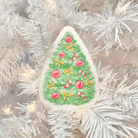 Christmas Tree Pop Up Sponge Eco Beige Kitchen Cleaning art-noise.myshopify.com christmas-tree-pop-up-sponge