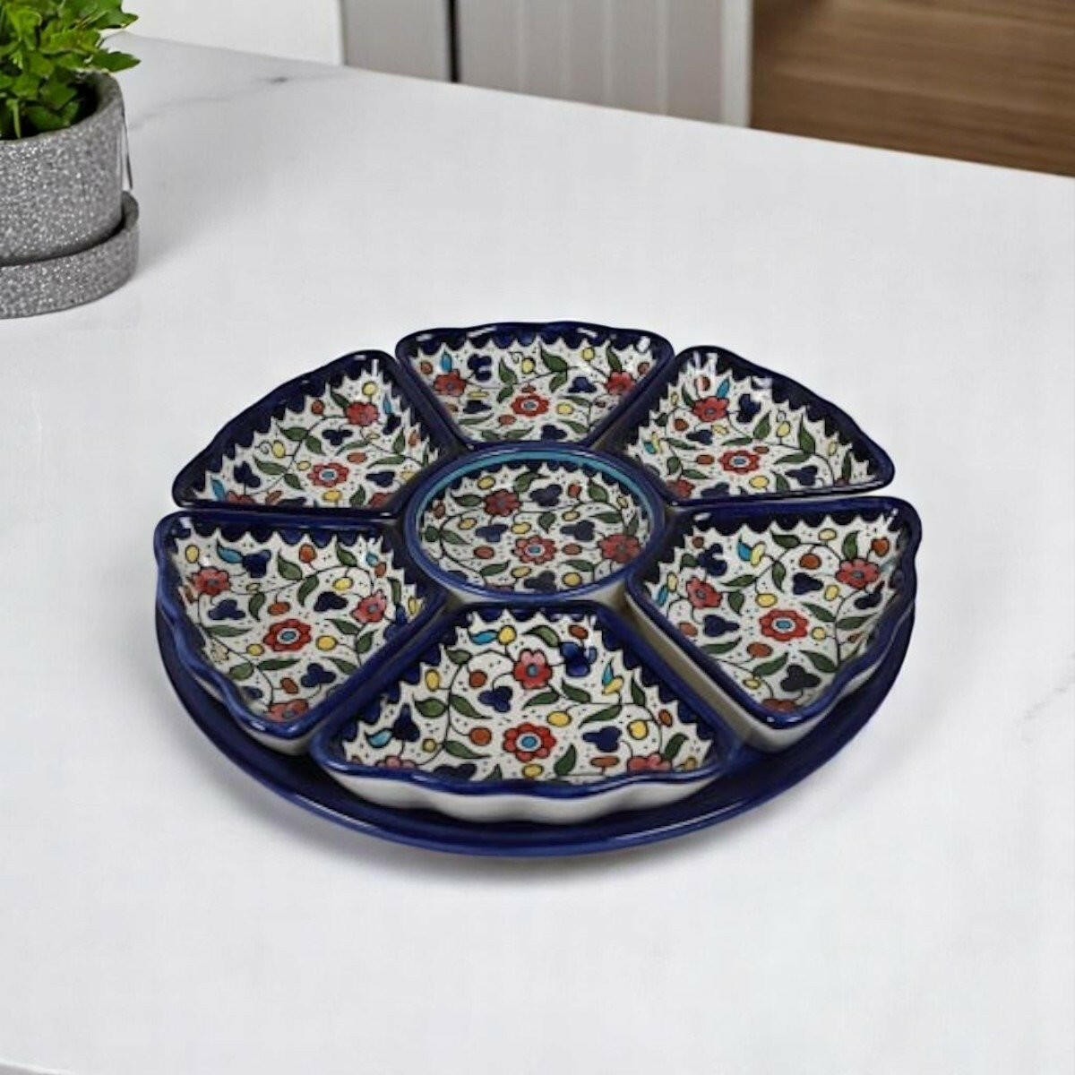 Palestinian Nuts Tray 41×37×8 cm