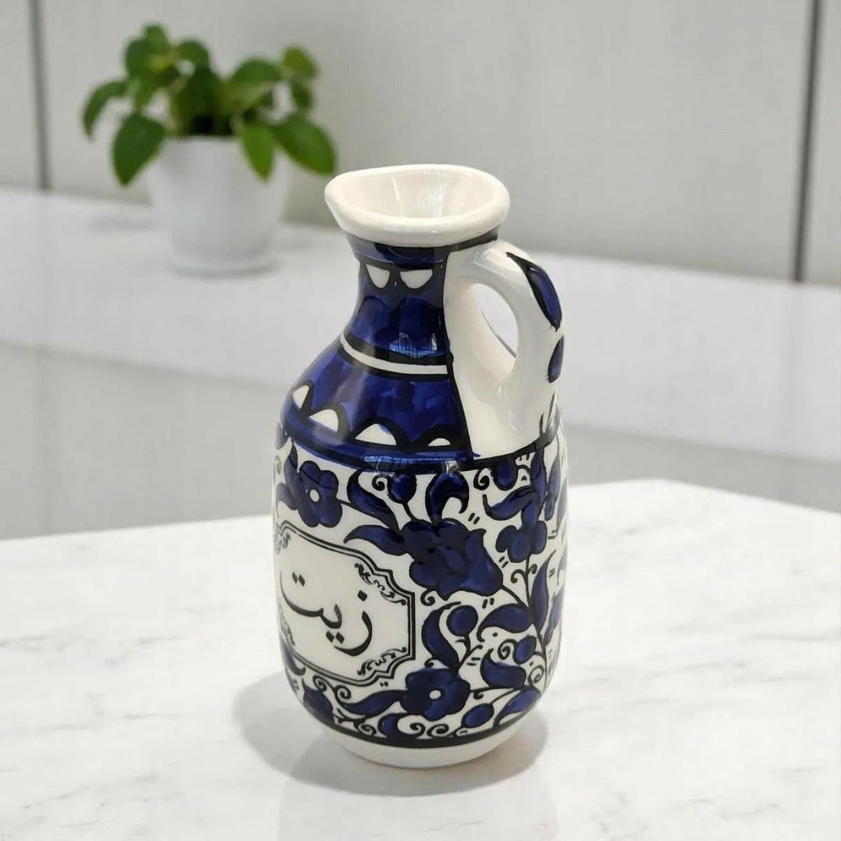 Palestinian Olive Oil Jug 20×12×12 cm Watany Palestinian Products Ceramics art-noise.myshopify.com palestinian-olive-oil-jug-20x12x12-cm Palestinian Olive Oil Jug 20×12×12 cm Watany Palestinian Products Ceramics art-noise.myshopify.com palestinian-olive-oil-jug-20x12x12-cm