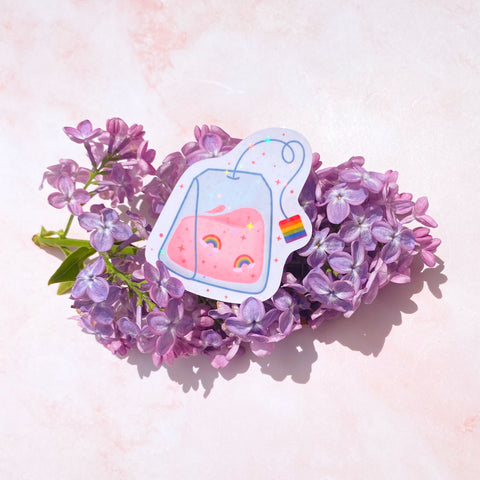 Rainbow Tea | Pride Sticker