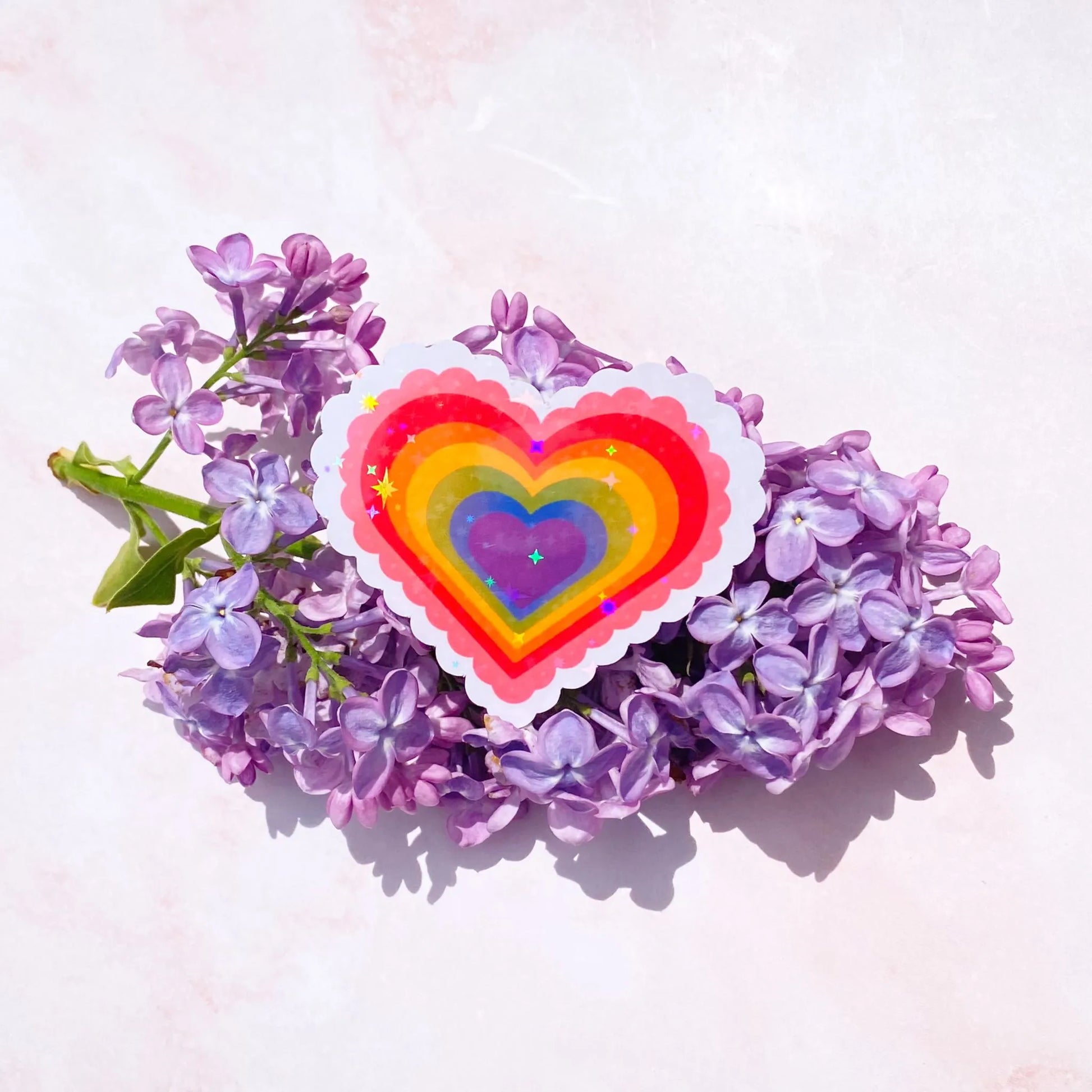  Pride Heart | Pride Sticker Cheeky Peach Designs Sticker art-noise.myshopify.com pride-heart-pride-sticker