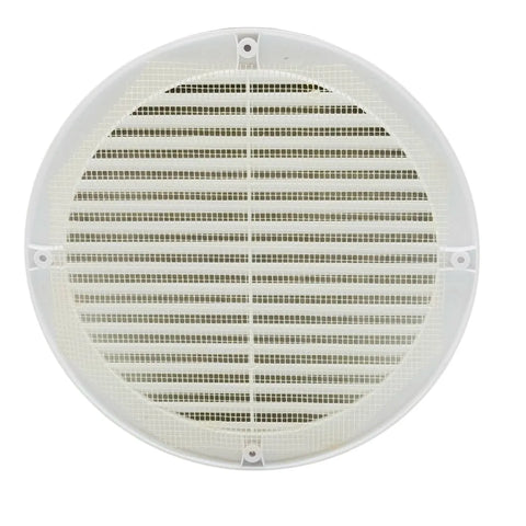 Byson Round Air Vent Grilles, Plastic with Screen - White Byson Building Materials art-noise.myshopify.com byson-round-air-vent-grilles-plastic-with-screen-white Byson Round Air Vent Grilles, Plastic with Screen - White Byson Building Materials art-noise.myshopify.com byson-round-air-vent-grilles-plastic-with-screen-white