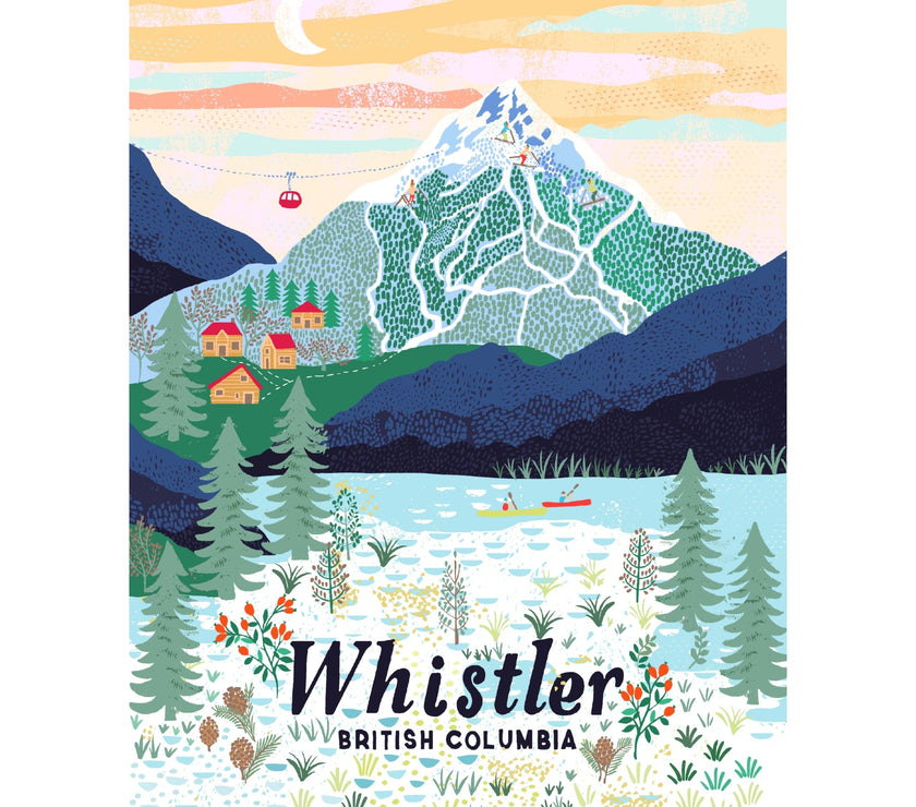 Whistler Mountain | 500-Piece Puzzle for Adults | Designed in Canada by Anja Jane