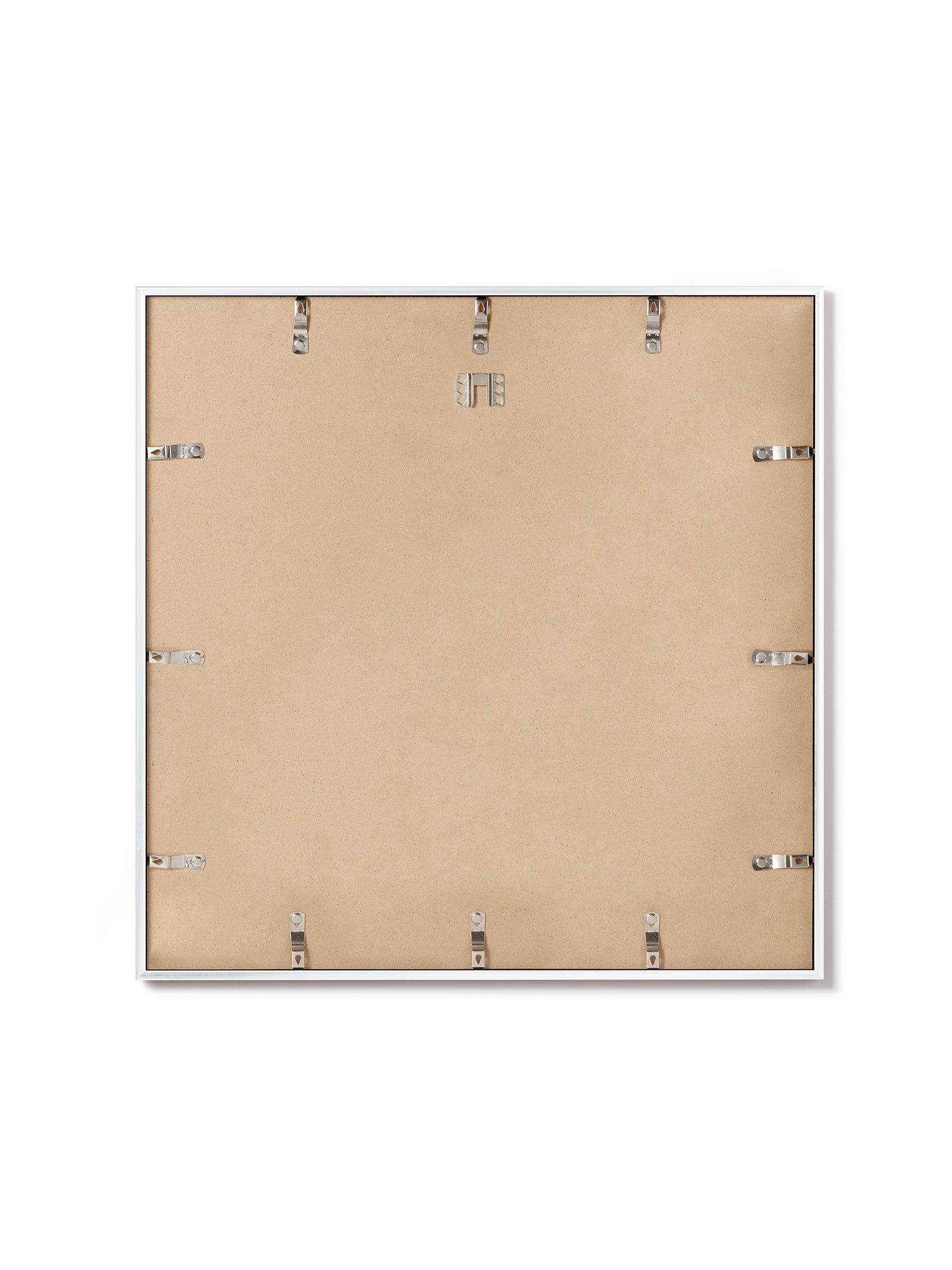 White Metal Frame, 20x20 in | 51x51 cm Opposite Wall Frame art-noise.myshopify.com white-metal-frame-20x20-in-51x51-cm