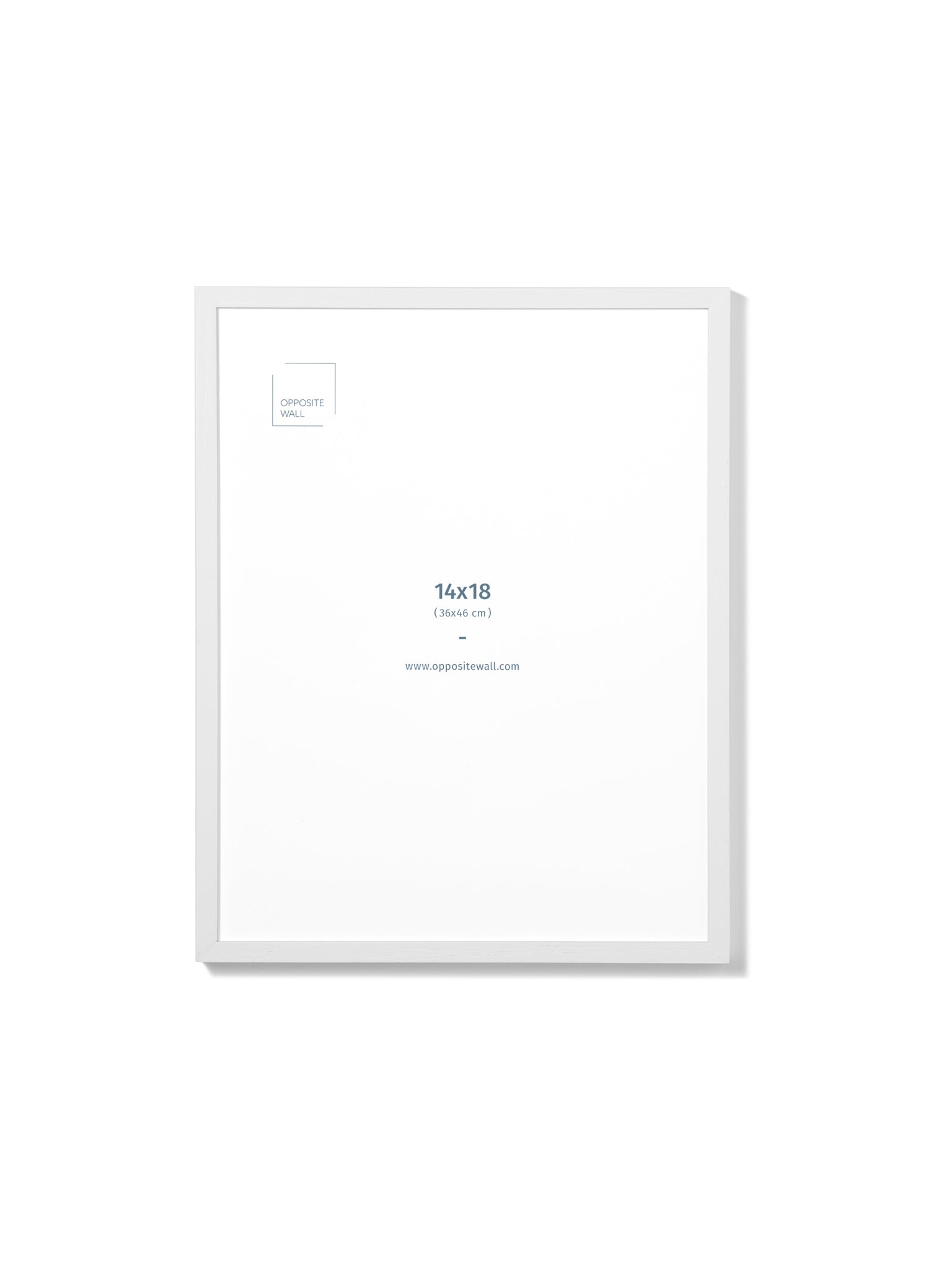 White Oak Frame, 14x18 in | 36x46 cm Opposite Wall Frame art-noise.myshopify.com white-oak-frame-14x18-in-36x46-cm