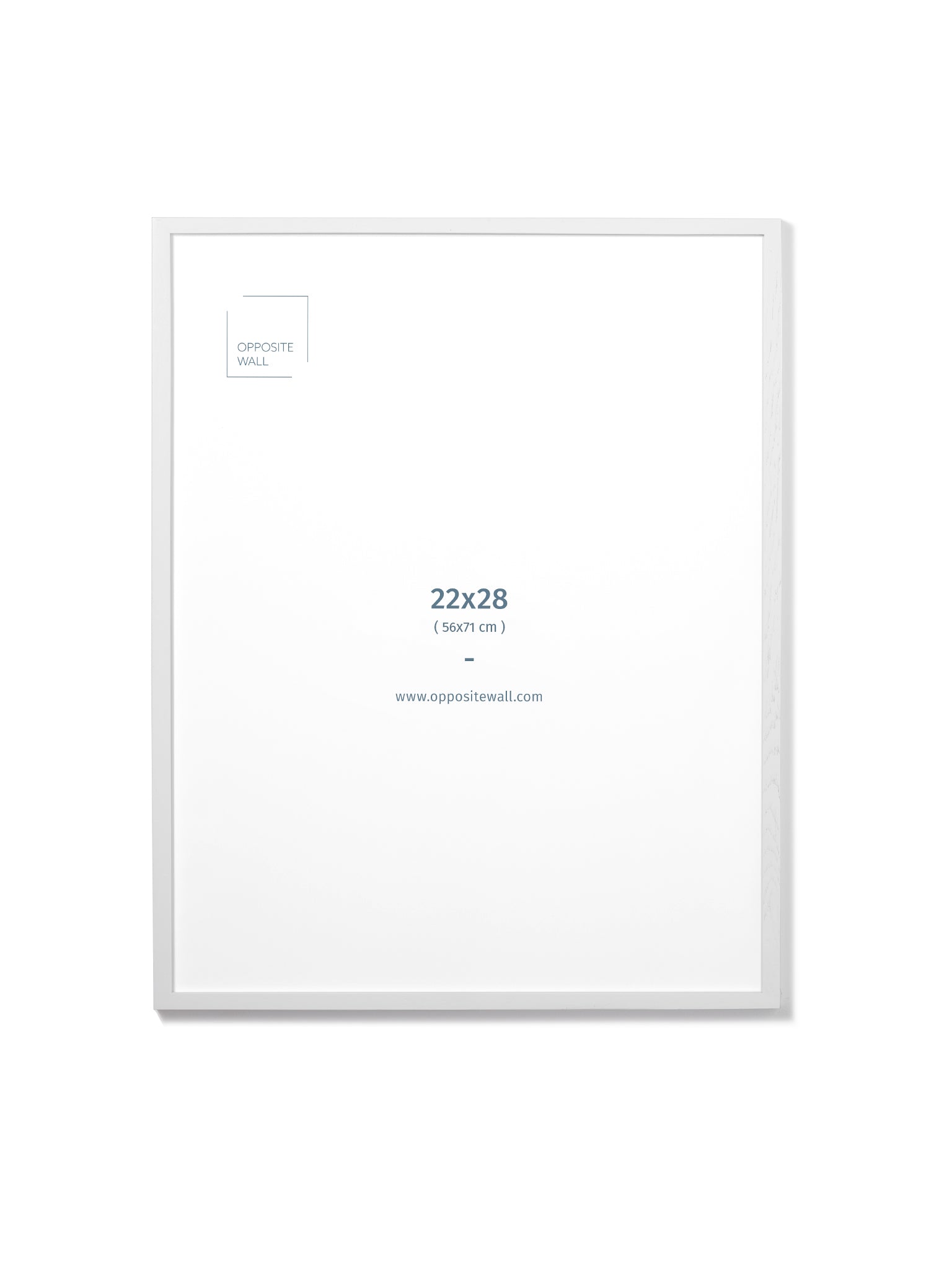 White Oak Frame, 22x28 in | 56x71 cm Opposite Wall Frame art-noise.myshopify.com white-oak-frame-22x28-in-56x71-cm