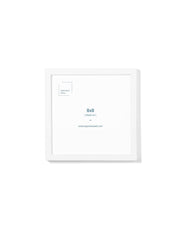 White Oak Frame, 8x8 in | 20x20 cm Opposite Wall Frame art-noise.myshopify.com white-oak-frame-8x8-in-20x20-cm