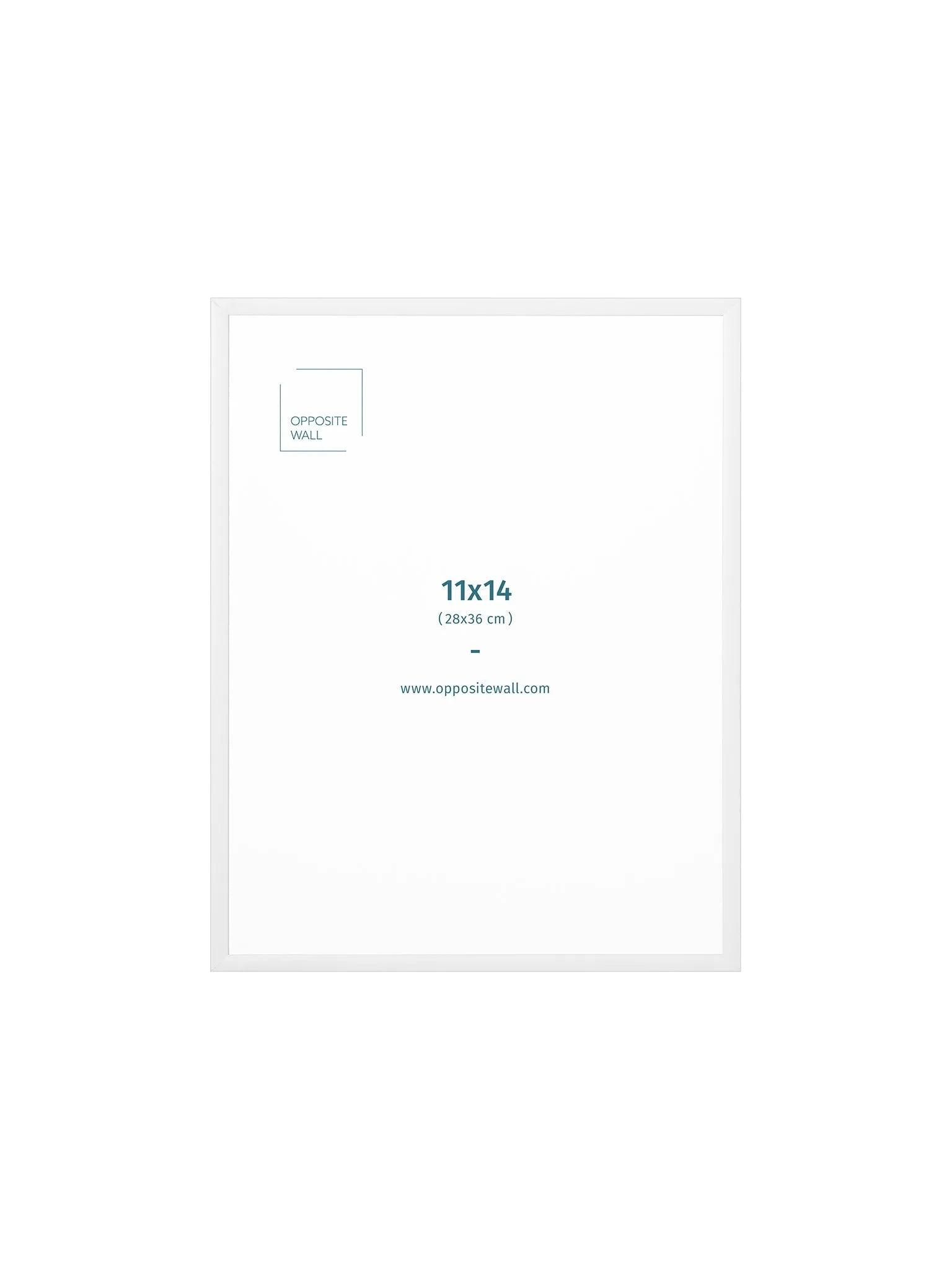 White Metal Frame, 11x14 in | 28x36 cm Opposite Wall Frame art-noise.myshopify.com white-metal-frame-11x14-in-28x36-cm White Metal Frame, 11x14 in | 28x36 cm Opposite Wall Frame art-noise.myshopify.com white-metal-frame-11x14-in-28x36-cm