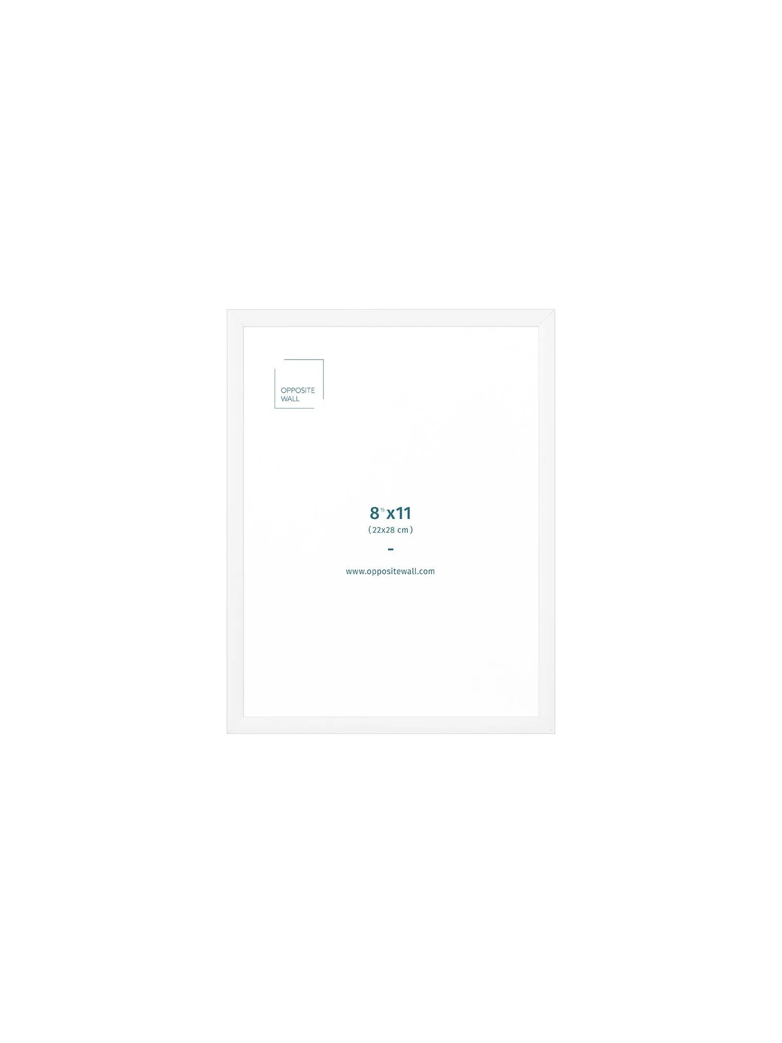 White Metal Frame, 8.5x11 in | 22x28 cm Opposite Wall Frame art-noise.myshopify.com white-metal-frame-8-5x11-in-22x28-cm White Metal Frame, 8.5x11 in | 22x28 cm Opposite Wall Frame art-noise.myshopify.com white-metal-frame-8-5x11-in-22x28-cm