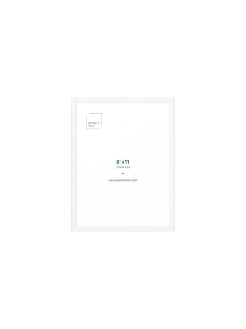 White Metal Frame, 8.5x11 in | 22x28 cm Opposite Wall Frame art-noise.myshopify.com white-metal-frame-8-5x11-in-22x28-cm White Metal Frame, 8.5x11 in | 22x28 cm Opposite Wall Frame art-noise.myshopify.com white-metal-frame-8-5x11-in-22x28-cm