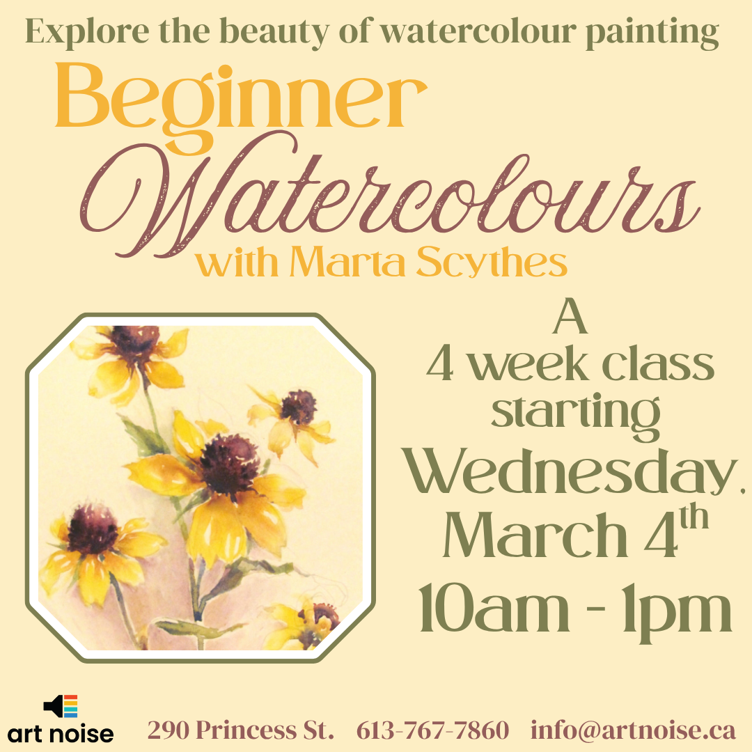 Beginner Watercolours with Marta Scythes