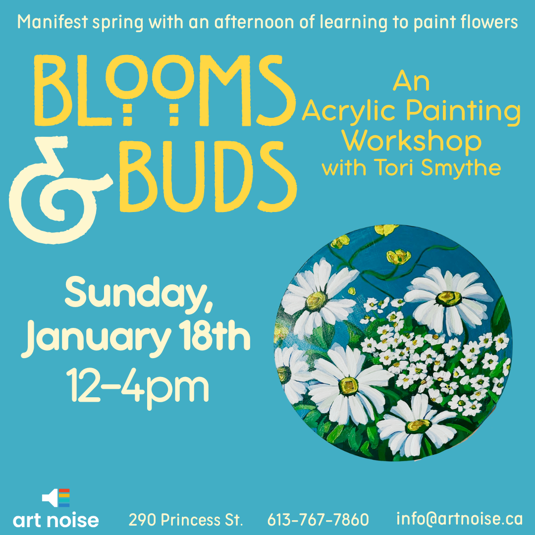 Blooms & Buds: Acrylic Painting Workshop with Tori Smyth