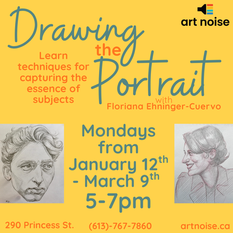 Winter Session: Drawing the Portrait with Floriana Ehninger-Cuervo