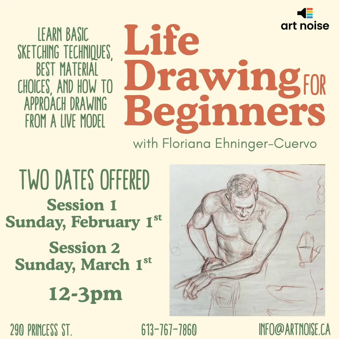  Life Drawing for Beginners Art Noise  art-noise.myshopify.com life-drawing-for-beginners