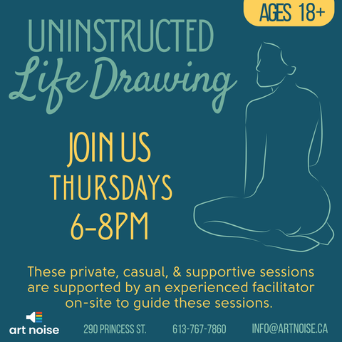 Uninstructed Life Drawing (Winter Sessions) Art Noise product_type art-noise.myshopify.com uninstructed-life-drawing-winter-sessions