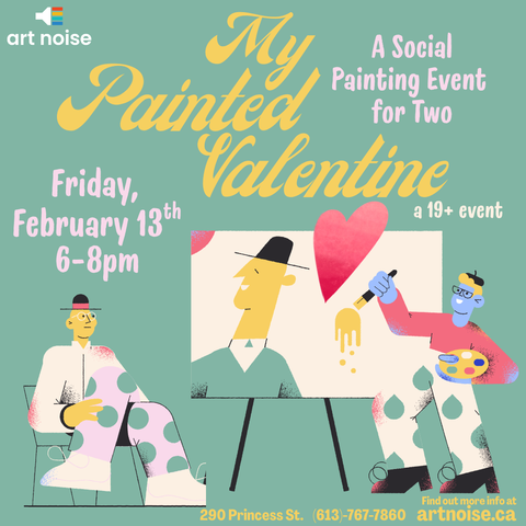 My Painted Valentine: A Paint Night Social Event for 2 (19+)