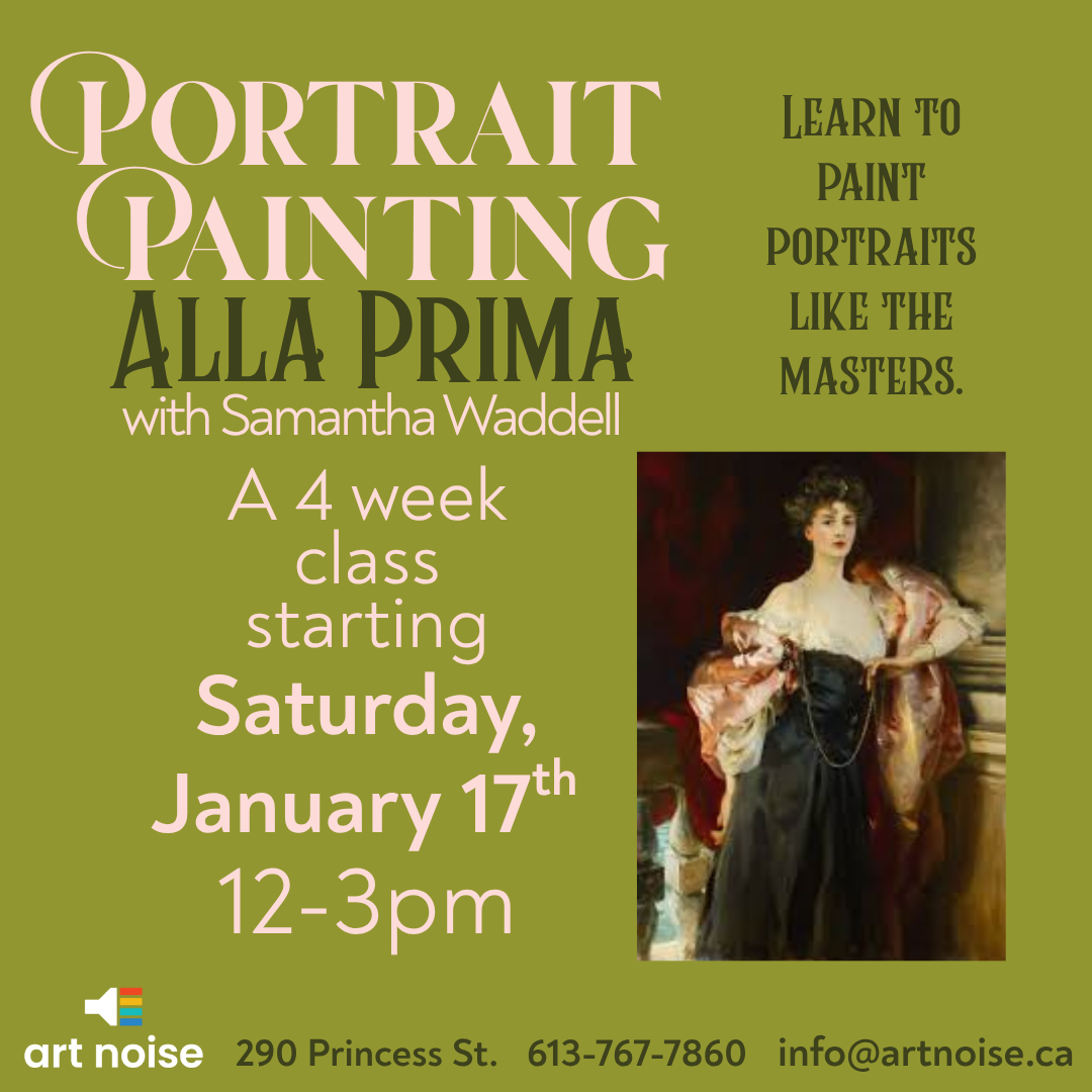 Portrait Painting Alla Prima with Samantha Waddell