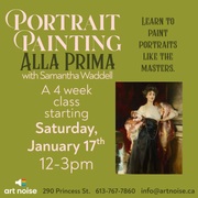 Portrait Painting Alla Prima with Samantha Waddell