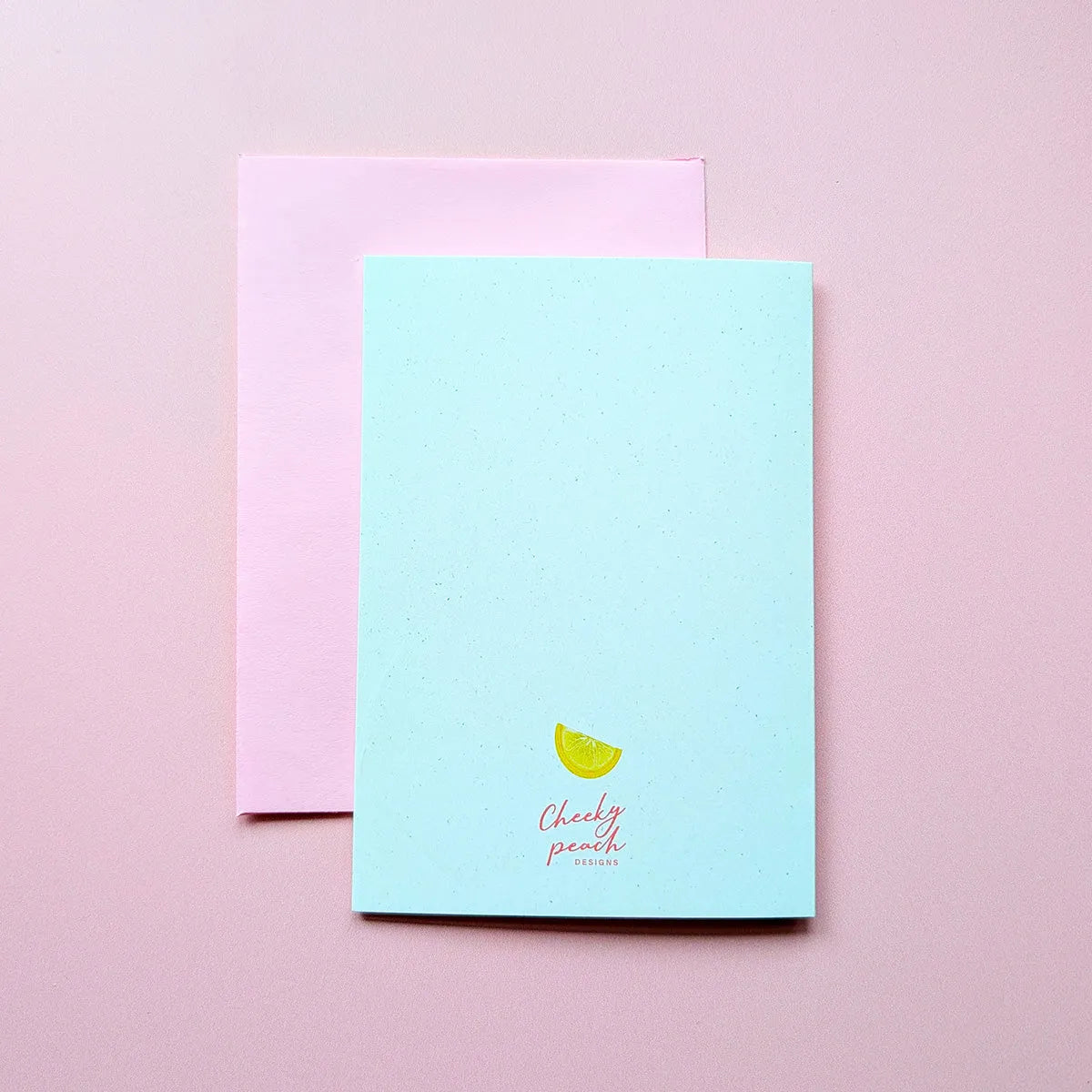  You're The Absolute Zest | Mini Greeting Card Cheeky Peach Designs Cards art-noise.myshopify.com youre-the-absolute-zest-mini-greeting-card