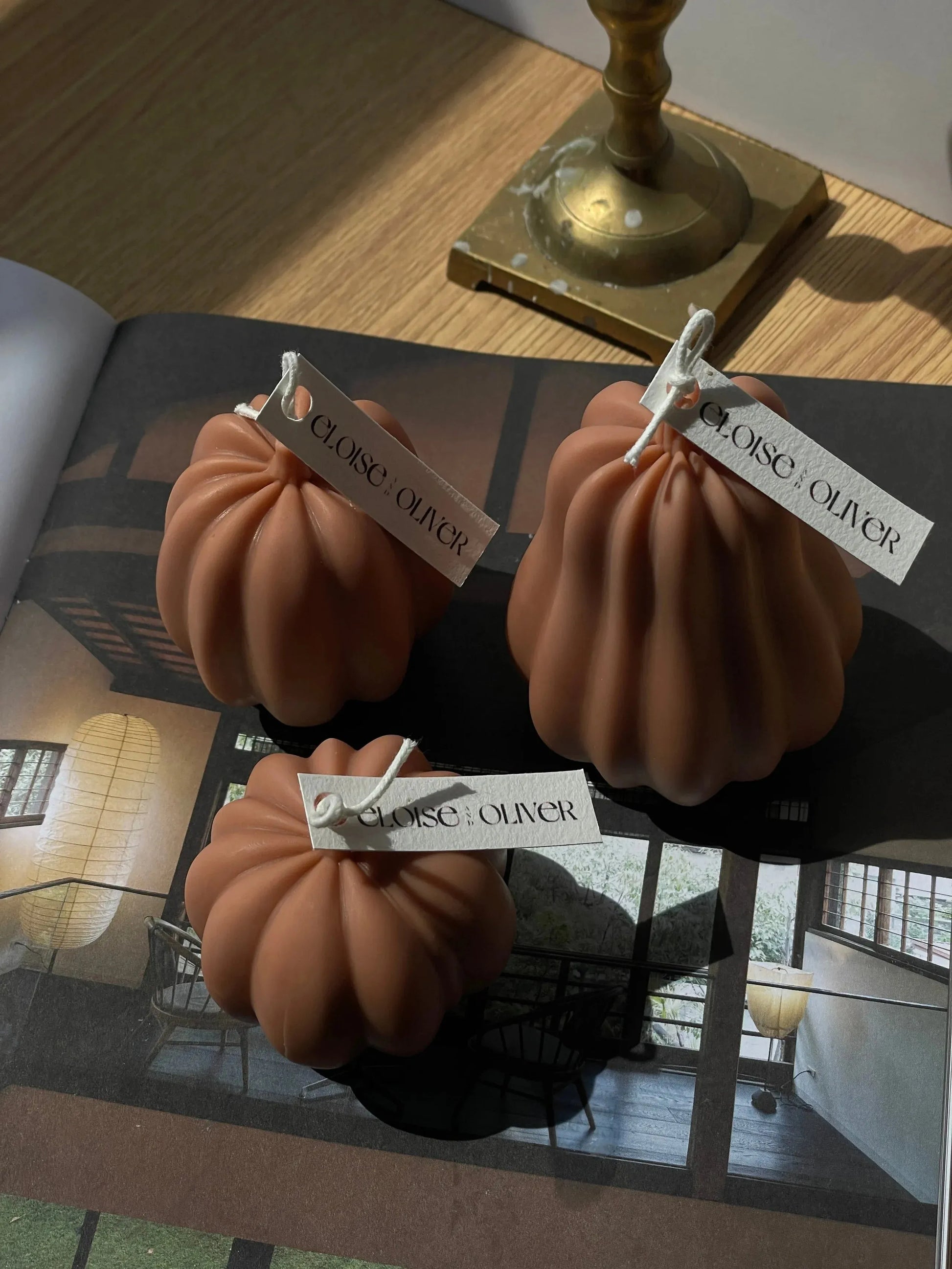 Gourd Candles Eloise and Oliver Decorative Candle art-noise.myshopify.com gourd-candles Gourd Candles Eloise and Oliver Decorative Candle art-noise.myshopify.com gourd-candles