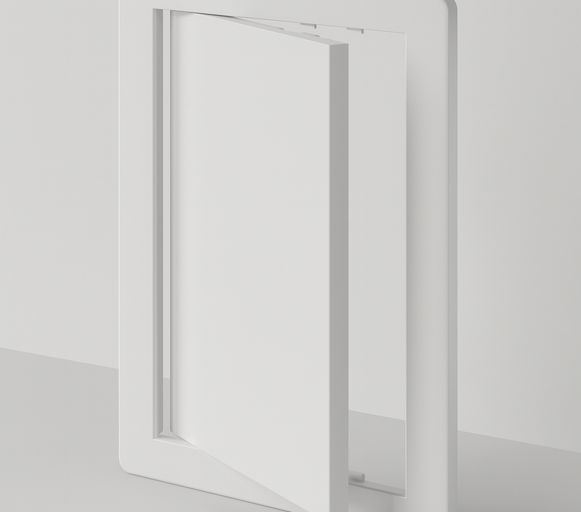 ABS Hinged Access Panel – Wall/Ceiling Utility Cover | 6in x 6in to 12in x 12in