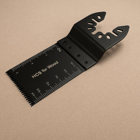  Universal HCS Oscillating Blade – 40mm Wood Cutter | Inch+CM Scale Good Day Building Supply Inc. Saw Blade art-noise.myshopify.com universal-hcs-oscillating-blade-40mm-wood-cutter-inch-cm-scale