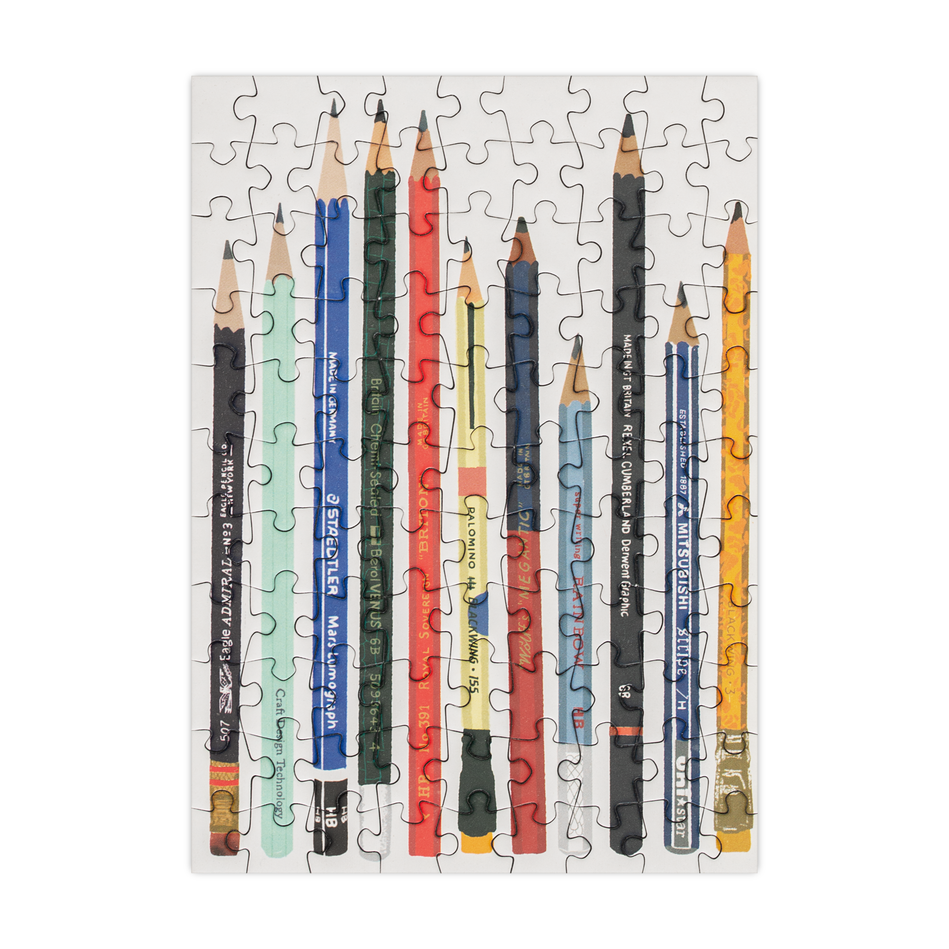 Pencils - 99 Piece Mini Jigsaw Puzzle