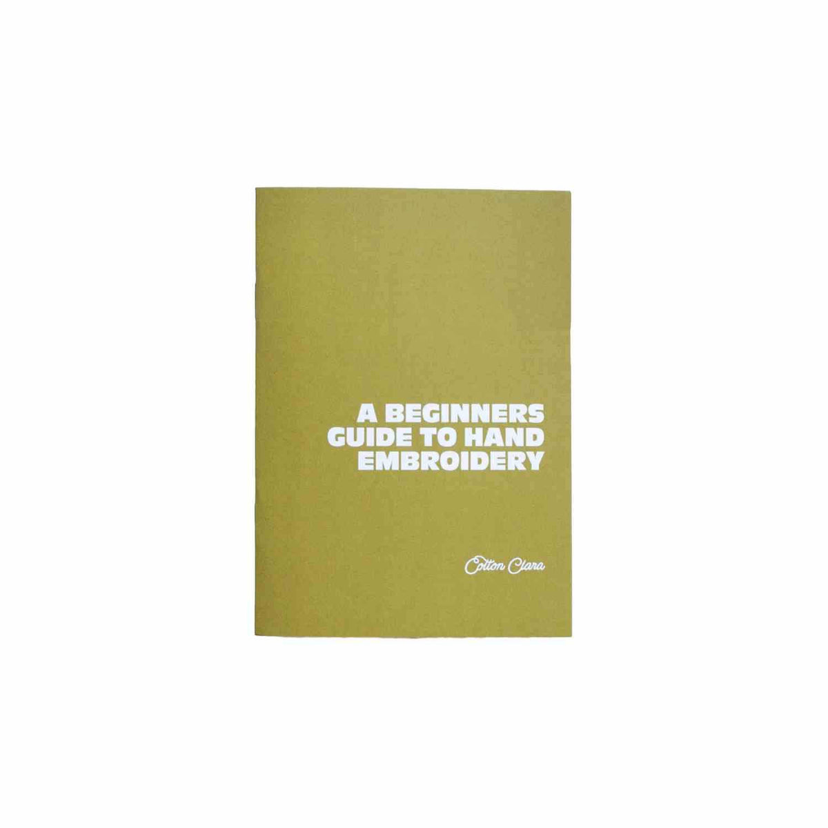 Beginner's Guide to Embroidery Booklet