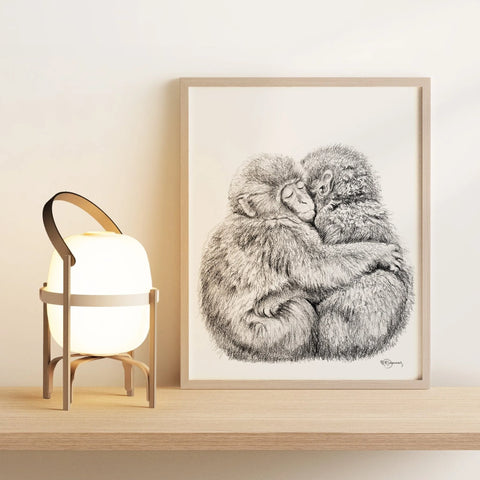 Adorable monkey hug LE NID atelier illustration art-noise.myshopify.com adorable-monkey-hug Adorable monkey hug LE NID atelier illustration art-noise.myshopify.com adorable-monkey-hug