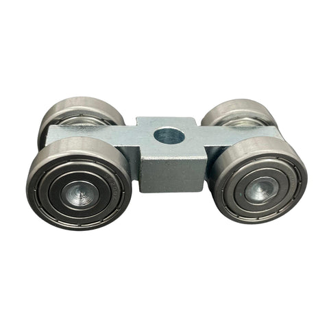 Byson Double Strut Trolley, 4 Wheels with Eyebolt - 1000 kg