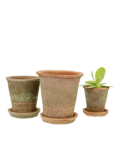 Aged Clay Pot + Saucer – Antique Redstone Clementine Home Floral Gift product_type art-noise.myshopify.com aged-clay-pot-saucer-antique-redstone Aged Clay Pot + Saucer – Antique Redstone Clementine Home Floral Gift  art-noise.myshopify.com aged-clay-pot-saucer-antique-redstone
